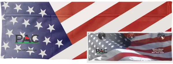 American Flag Printed Golf PAC